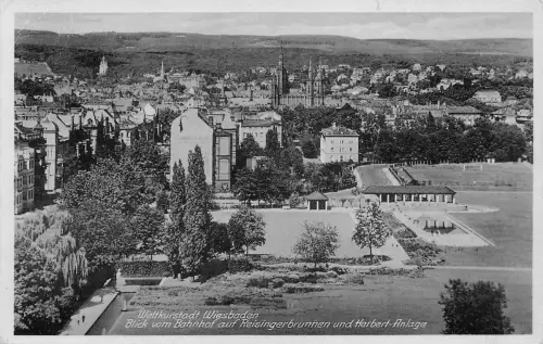 Wiesbaden Blick vom Bahnhof feldpgl1942 193.507