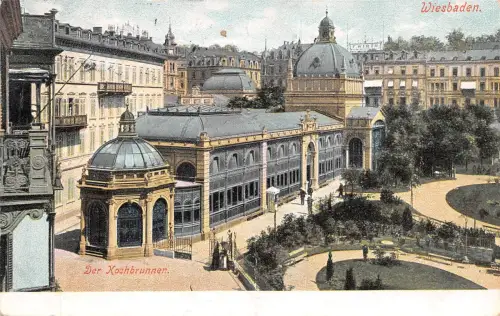 Wiesbaden Der Kochbrunnen gl1906 193.583