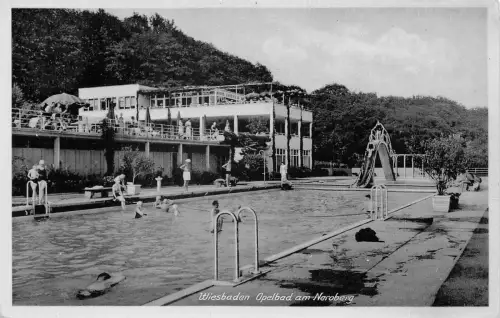 Wiesbaden Opelbad am Neroberg gl1988 193.609