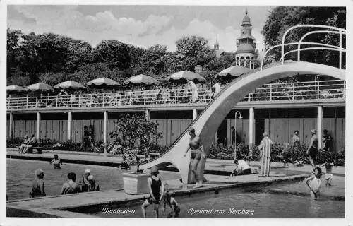 Wiesbaden Opelbad am Neroberg gl1939 193.607