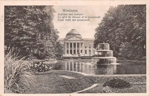 Wiesbaden Kurhaus und Anlagen gl1932 193.628