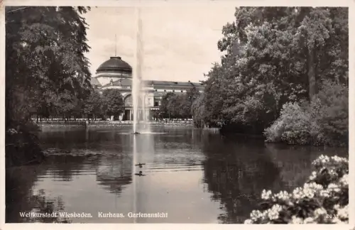 Wiesbaden Kurhaus Gartenansicht gl 193.631