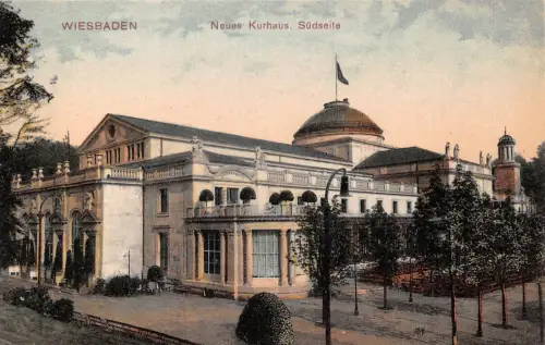Wiesbaden Neues Kurhaus Südseite ngl 193.646