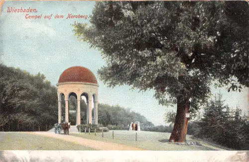 Wiesbaden Tempel auf dem Neroberg gl1906 193.672