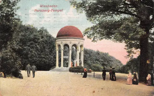 Wiesbaden Neroberg-Tempel gl1909 193.673