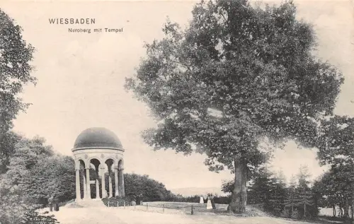 Wiesbaden Neroberg mit Tempel ngl 193.674