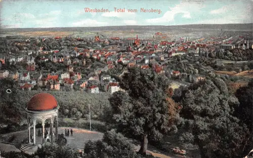 Wiesbaden Total vom Neroberg ngl 193.688