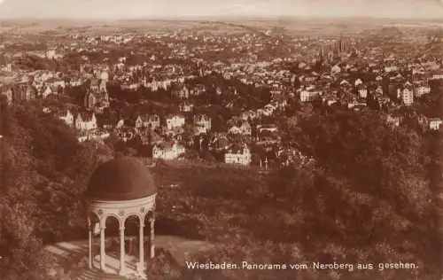 Wiesbaden Panorama vom Neroberg ngl 193.684
