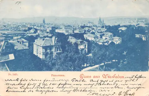Wiesbaden Panorama gl1899 193.694