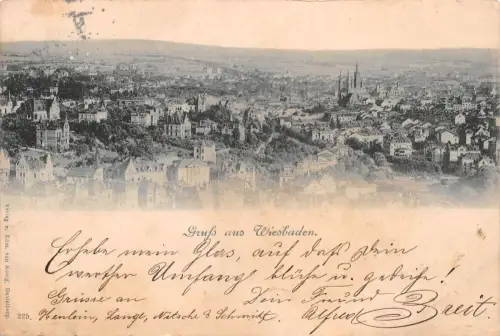 Wiesbaden Panorama gl1898 193.696