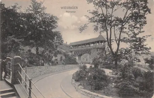 Wiesbaden Römertor feldpgl1914 193.707