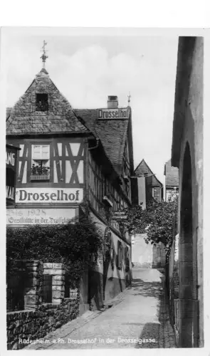 Rüdesheim a. Rhein Drosselhof in der Drosselgasse ngl 193.730