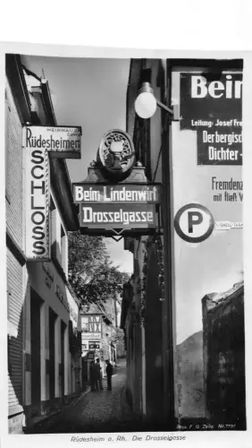 Rüdesheim a. Rhein Die Drosselgasse ngl 193.733