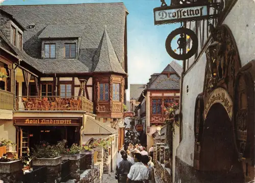 Rüdesheim a. Rhein Drosselgasse gl1962 193.743