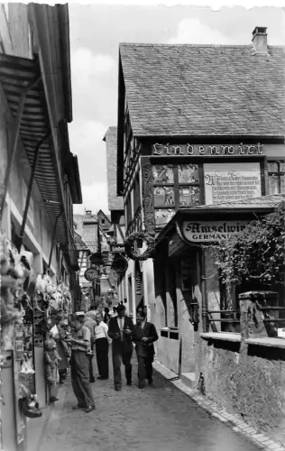 Rüdesheim a. Rhein Drosselgasse gl1958 193.740
