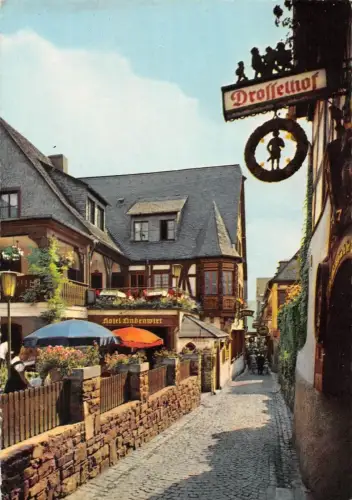 Rüdesheim a. Rhein Drosselgasse gl1968 193.742