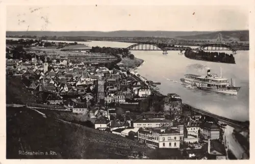 Rüdesheim a. Rhein Panorama gl1929 193.756