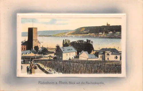 Rüdesheim a. Rhein Blick auf die Rochuskapelle ngl 193.761