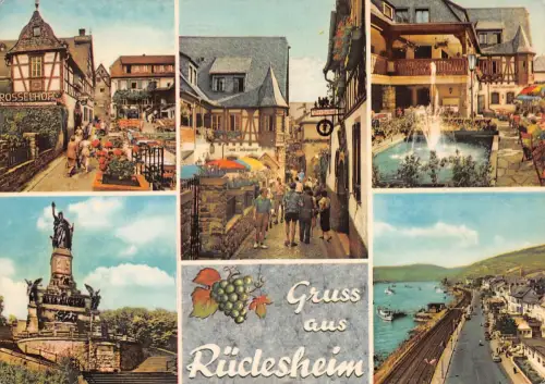 Rüdesheim a. Rhein Mehrbildkarte gl 193.809