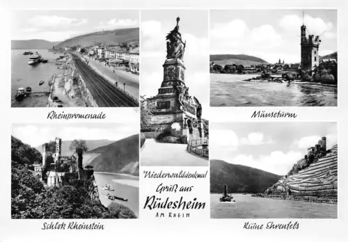 Rüdesheim a. Rhein Mehrbildkarte ngl 193.803