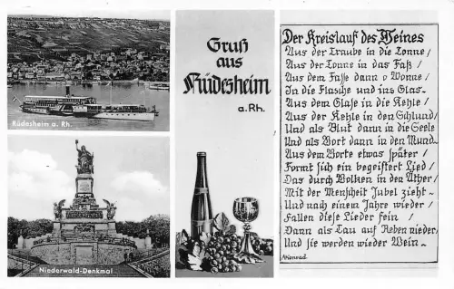 Rüdesheim a. Rhein Mehrbildkarte ngl 193.800