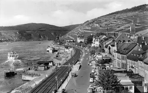 Rüdesheim a. Rhein Rheinpromenade gl1967 193.825