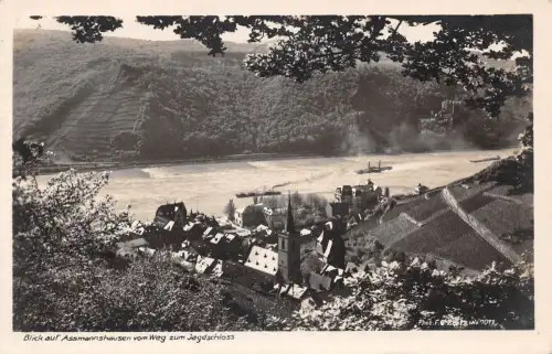 Assmannshausen a. Rhein Panorama gl1934 193.848