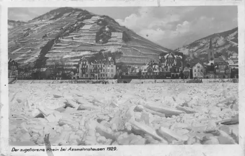 Assmannshausen a. Rhein Zugefrorener Rhein ngl 193.849
