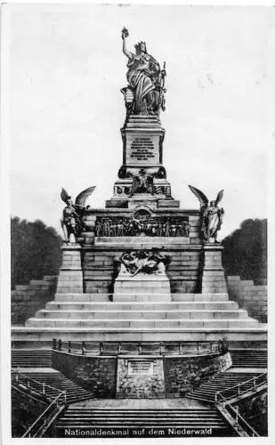 Rüdesheim a. Rhein Nationaldenkmal gl1938 193.865