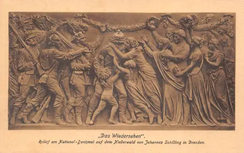 Rüdesheim a. Rhein Nationaldenkmal Das Wiedersehen ngl 193.891
