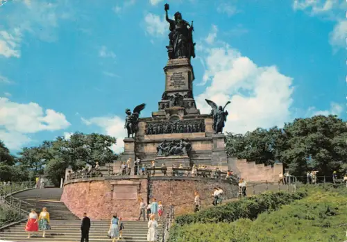 Rüdesheim a. Rhein Nationaldenkmal gl1964 193.888
