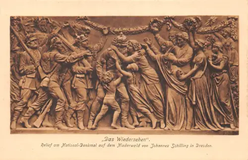 Rüdesheim a. Rhein Nationaldenkmal Das Wiedersehen ngl 193.890