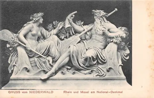 Rüdesheim a. Rhein Nationaldenkmal Das Wachthorn ngl 193.896