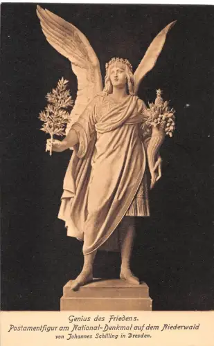 Rüdesheim a. Rhein Nationaldenkmal Genius des Friedens ngl 193.901