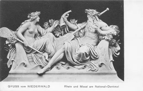 Rüdesheim a. Rhein Nationaldenkmal Das Wachthorn ngl 193.897