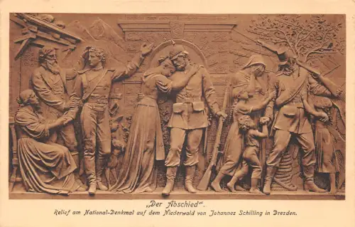 Rüdesheim a. Rhein Nationaldenkmal Der Abschied ngl 193.898