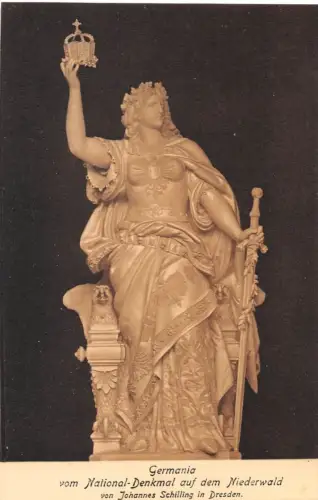 Rüdesheim a. Rhein Nationaldenkmal Germania ngl 193.904