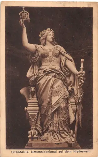 Rüdesheim a. Rhein Nationaldenkmal Germania gl1926 193.907