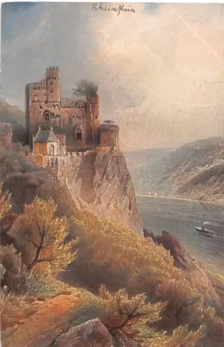 Schloß Rheinstein a.Rhein Panorama ngl 193.932
