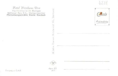 Hattenheim am Rhein Hotel und Pension Ress ngl 193.967