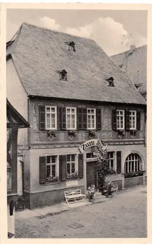 Hattenheim am Rhein Weinhaus "Zum Krug" gl1954 193.968