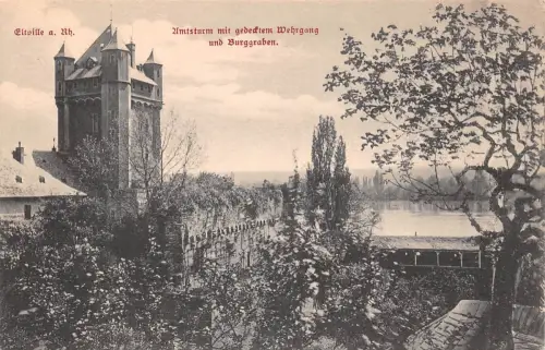 Eltville am Rhein Amtsturm mit Wehrgang ngl 193.976