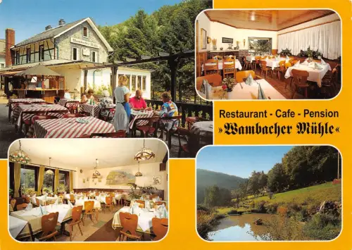 Schlangenbad i. T. Mehrbildkarte Wambacher Mühle ngl 194.010