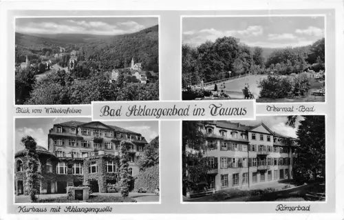 Schlangenbad i. T. Mehrbildkarte gl1953 194.007