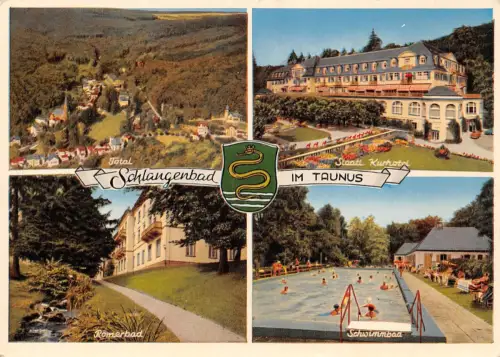 Schlangenbad i. T. Mehrbildkarte ngl 194.003