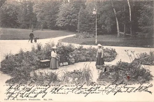 Bad Soden (Taunus) Brunnen im Kurpark gl1906 194.017