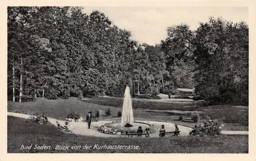 Bad Soden (Taunus) Blick von der Kurhausterrasse ngl 194.016