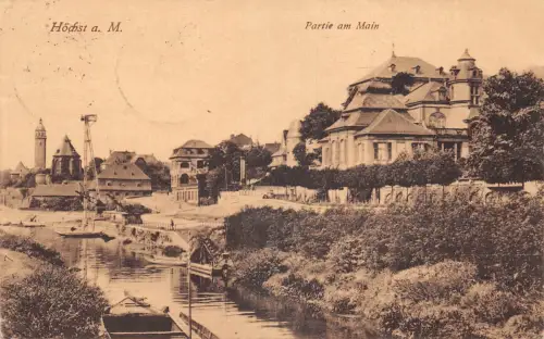 Höchst a. Main Partie am Main gl1919 194.012