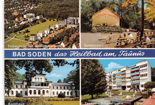 Bad Soden (Taunus) Mehrbildkarte gl1988 194.036