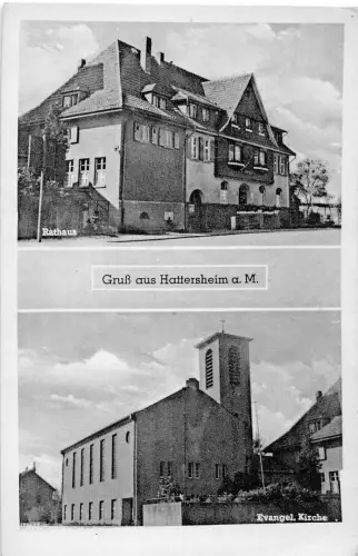 Hattersheim/Main Mehrbildkarte ngl 194.043